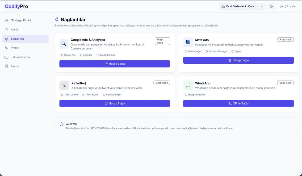 Qodify Pro Dashboard